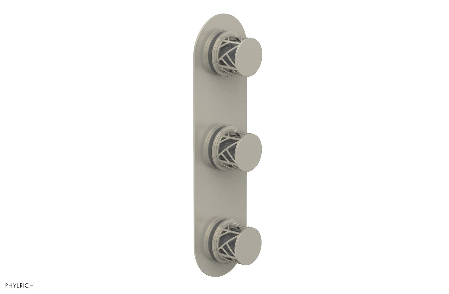 Phylrich JOLIE Thermostatic Valve with Two Volume Control with "Grey" Accents
