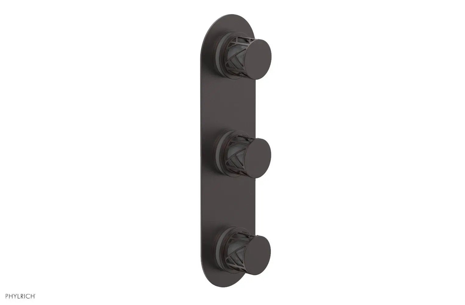 Phylrich JOLIE Thermostatic Valve with Two Volume Control with "Grey" Accents by Phylrich