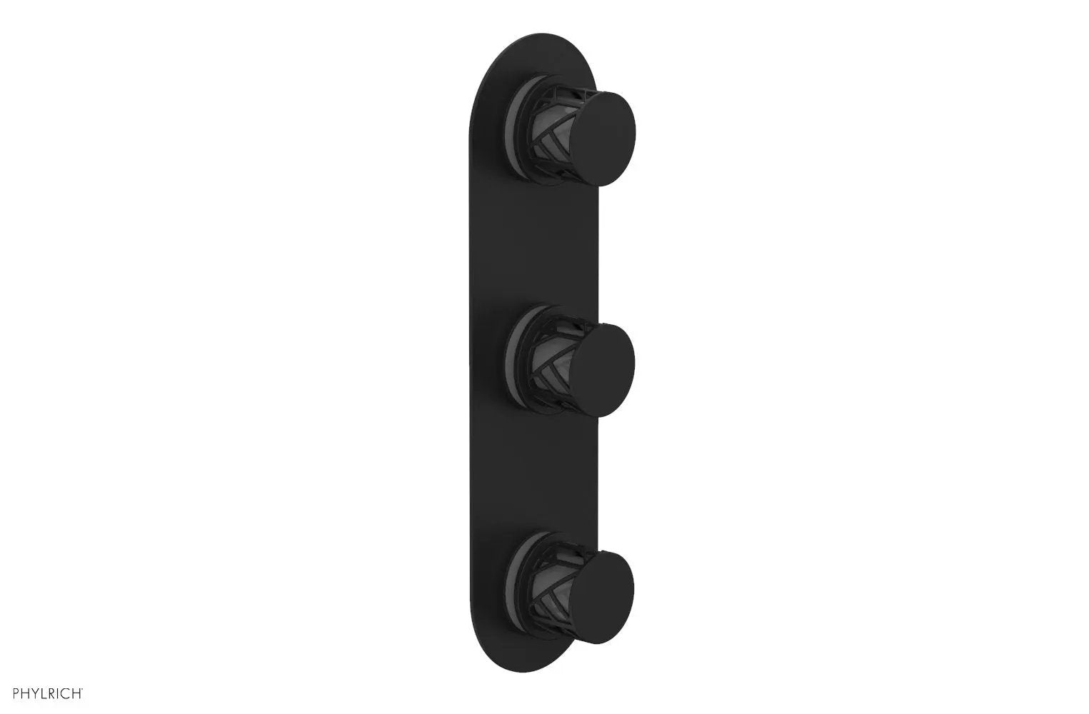 Phylrich JOLIE Thermostatic Valve with Two Volume Control with "Grey" Accents by Phylrich