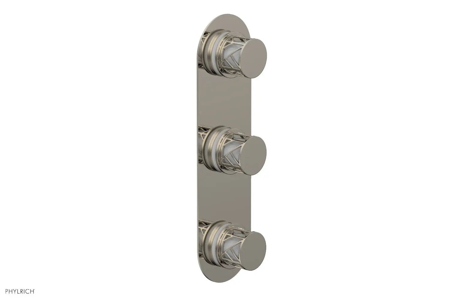 Phylrich JOLIE Thermostatic Valve with Two Volume Control with "White" Accents by Phylrich