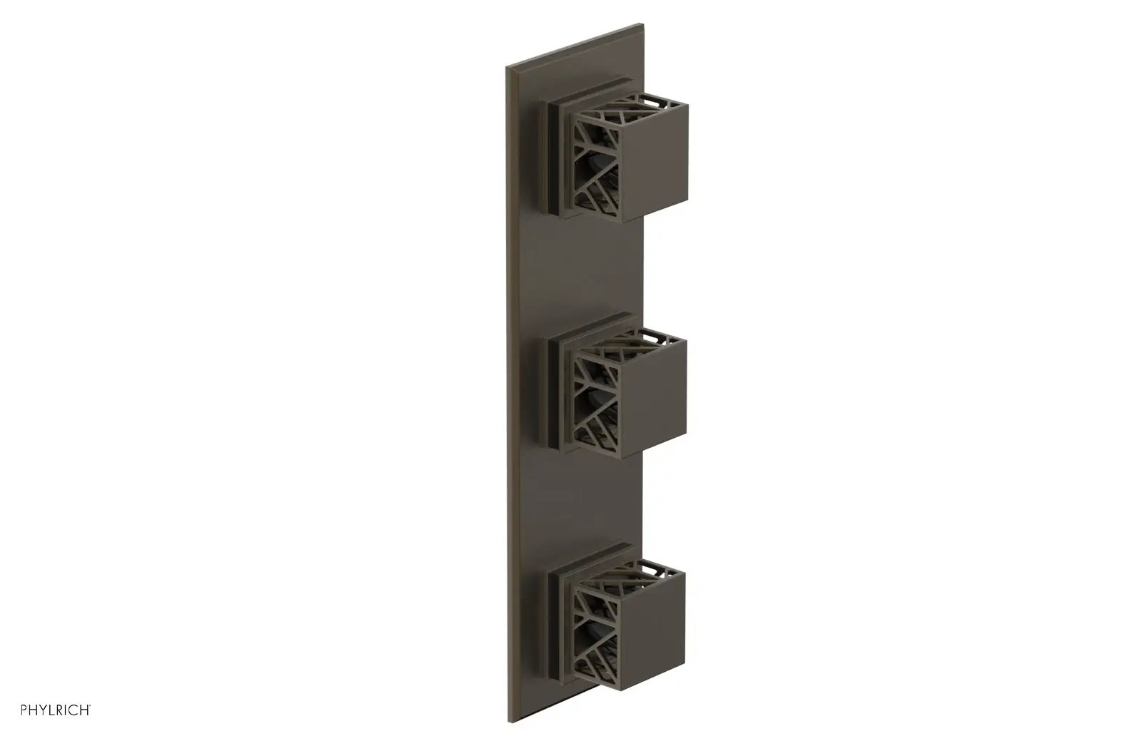 Phylrich JOLIE Thermostatic Valve with Two Volume Control with "Black" Accents by Phylrich