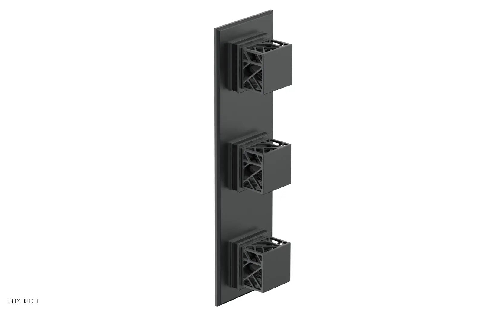 Phylrich JOLIE Thermostatic Valve with Two Volume Control with "Black" Accents by Phylrich