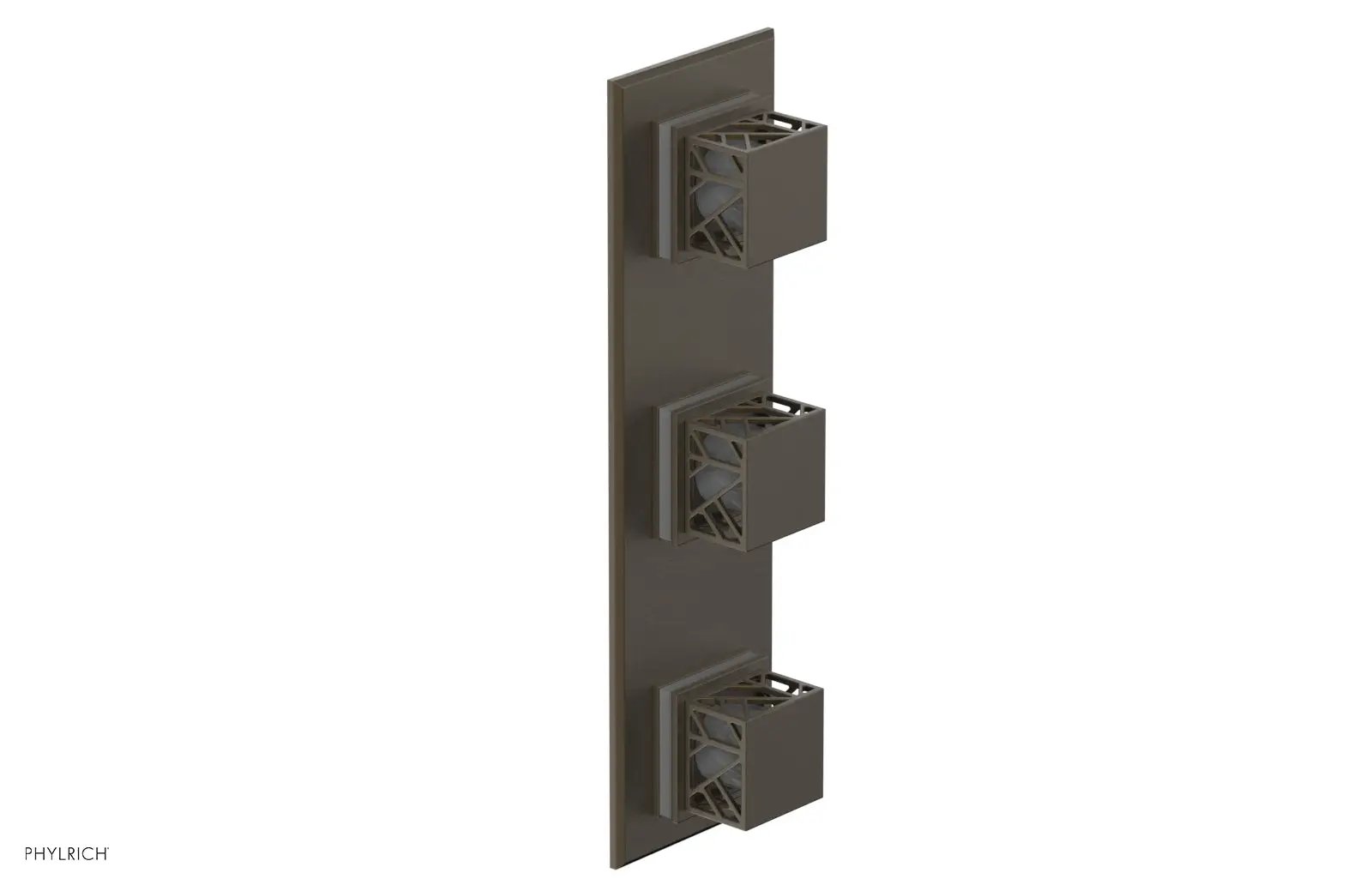 Phylrich JOLIE Thermostatic Valve with Two Volume Control with "Grey" Accents by Phylrich
