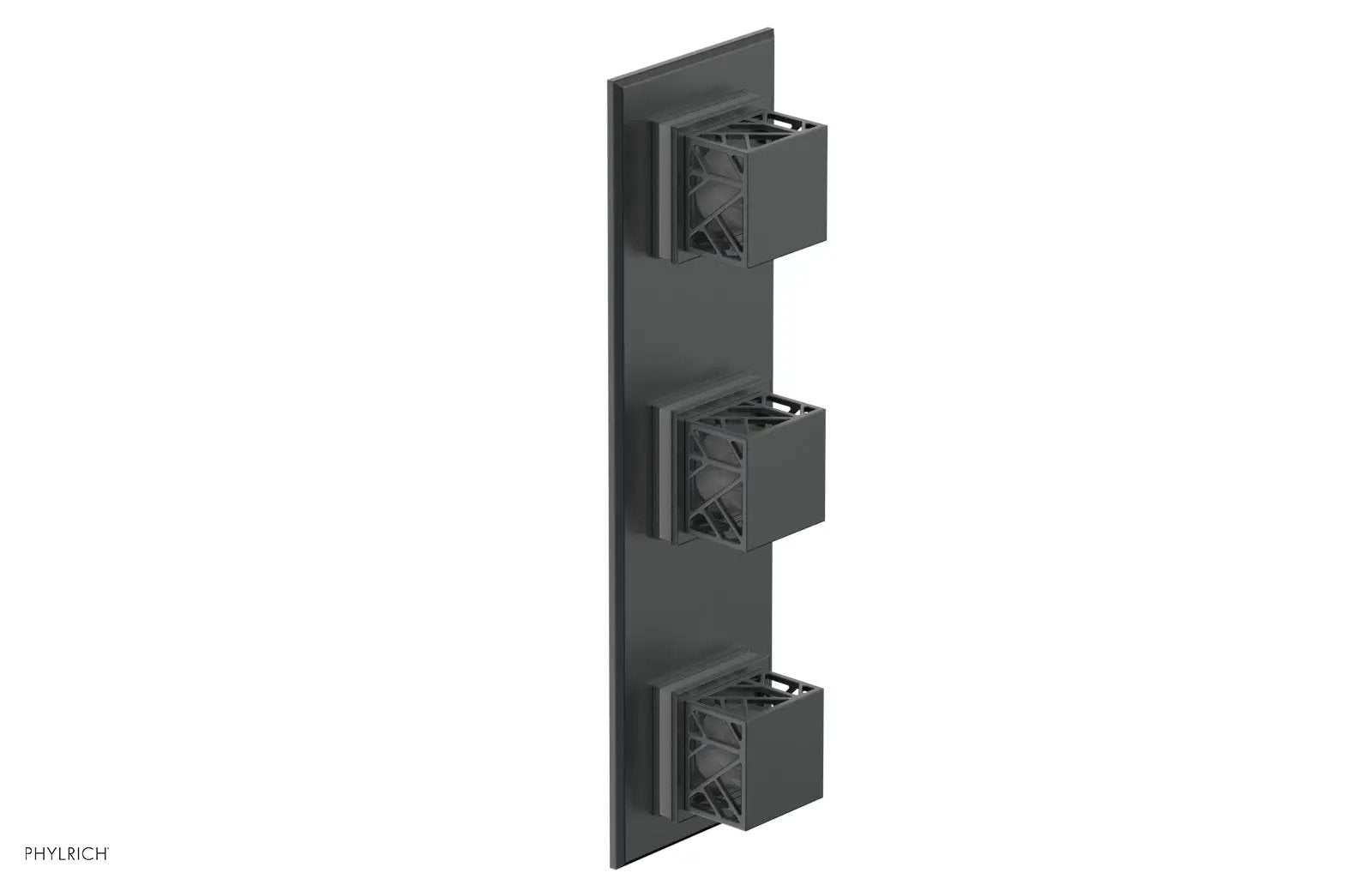 Phylrich JOLIE Thermostatic Valve with Two Volume Control with "White" Accents by Phylrich