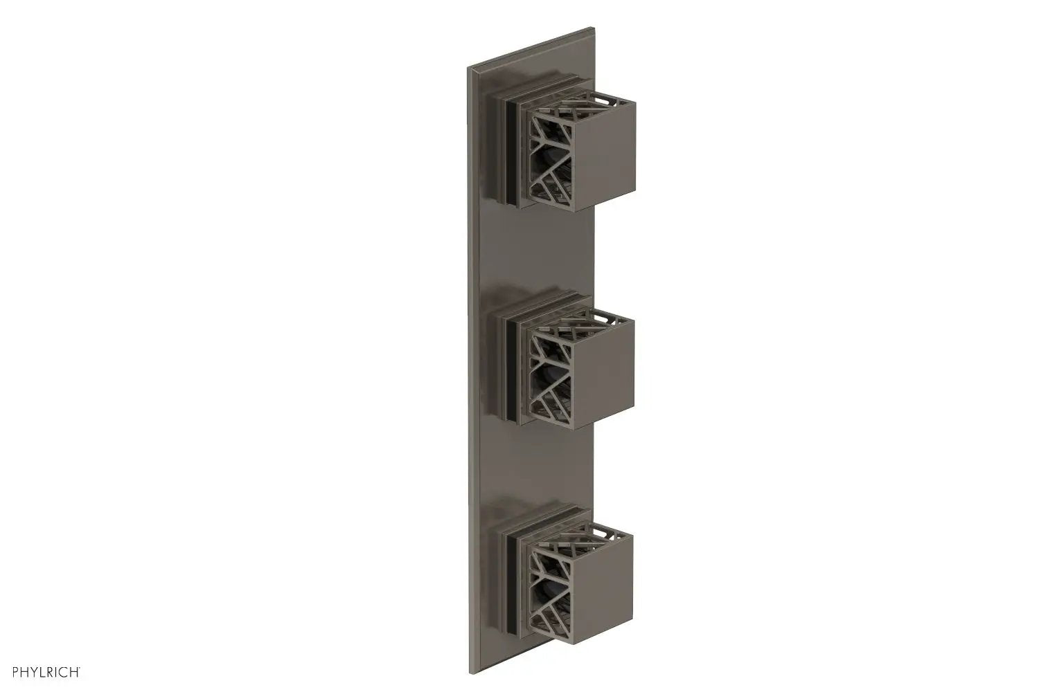 Phylrich JOLIE Thermostatic Valve with Two Volume Control with "Black" Accents by Phylrich