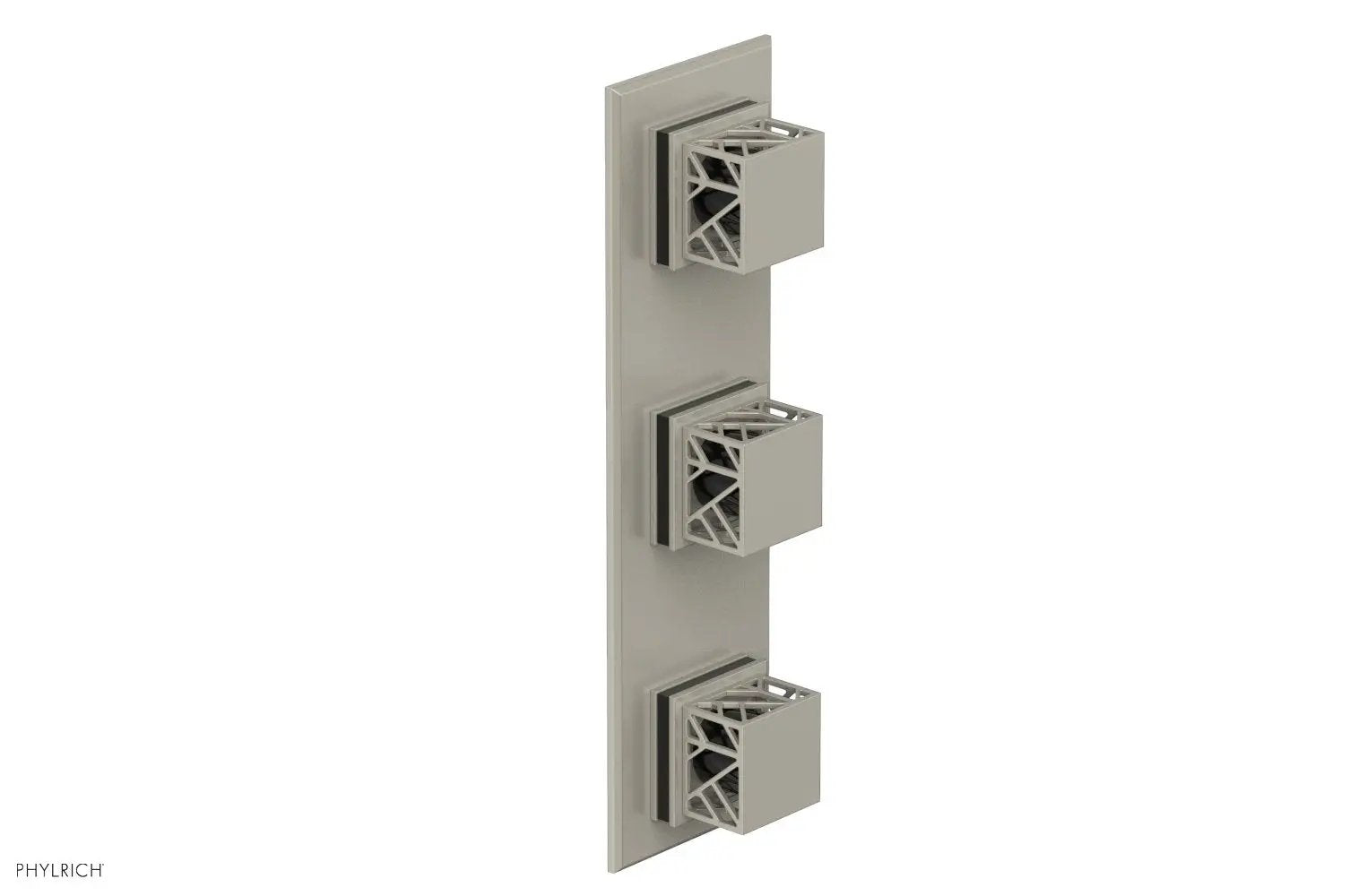 Phylrich JOLIE Thermostatic Valve with Two Volume Control with "Black" Accents by Phylrich
