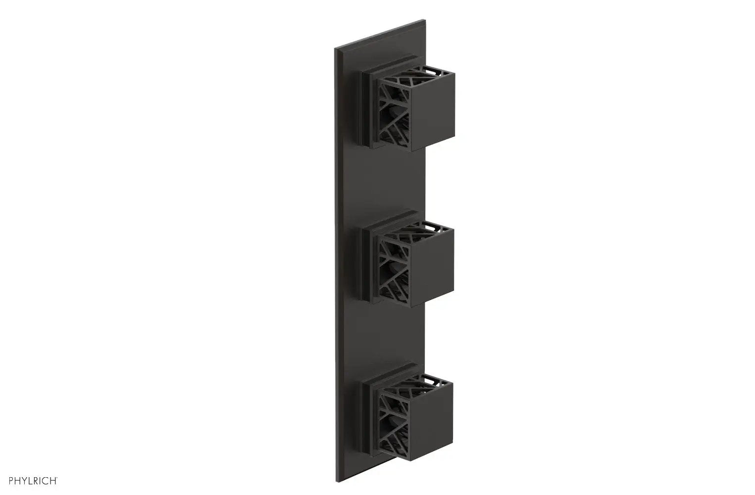 Phylrich JOLIE Thermostatic Valve with Two Volume Control with "Black" Accents by Phylrich