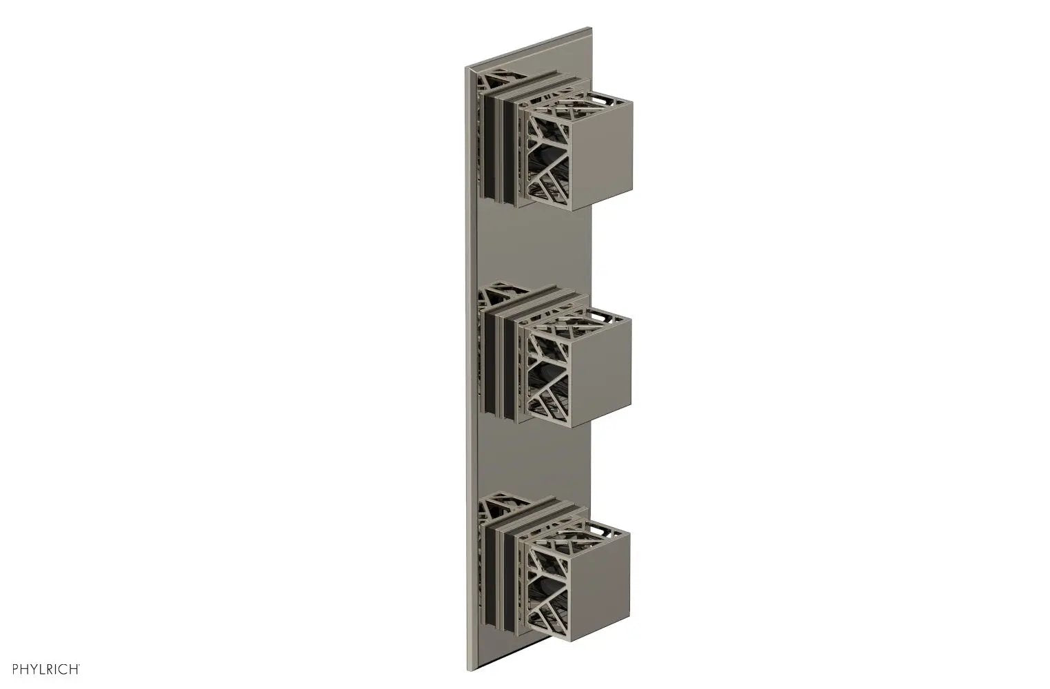 Phylrich JOLIE Thermostatic Valve with Two Volume Control with "Black" Accents by Phylrich