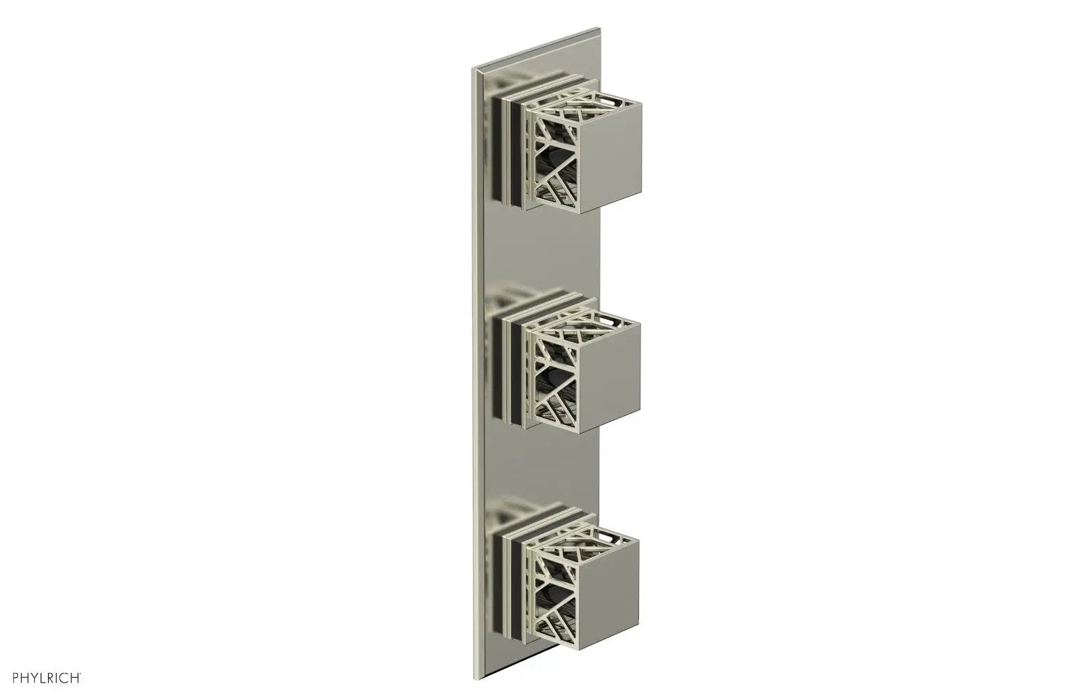 Phylrich JOLIE Thermostatic Valve with Two Volume Control with "Black" Accents by Phylrich