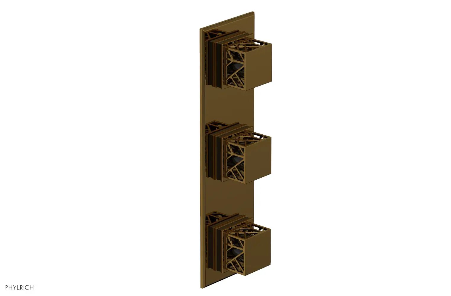 Phylrich JOLIE Thermostatic Valve with Two Volume Control with "Black" Accents by Phylrich