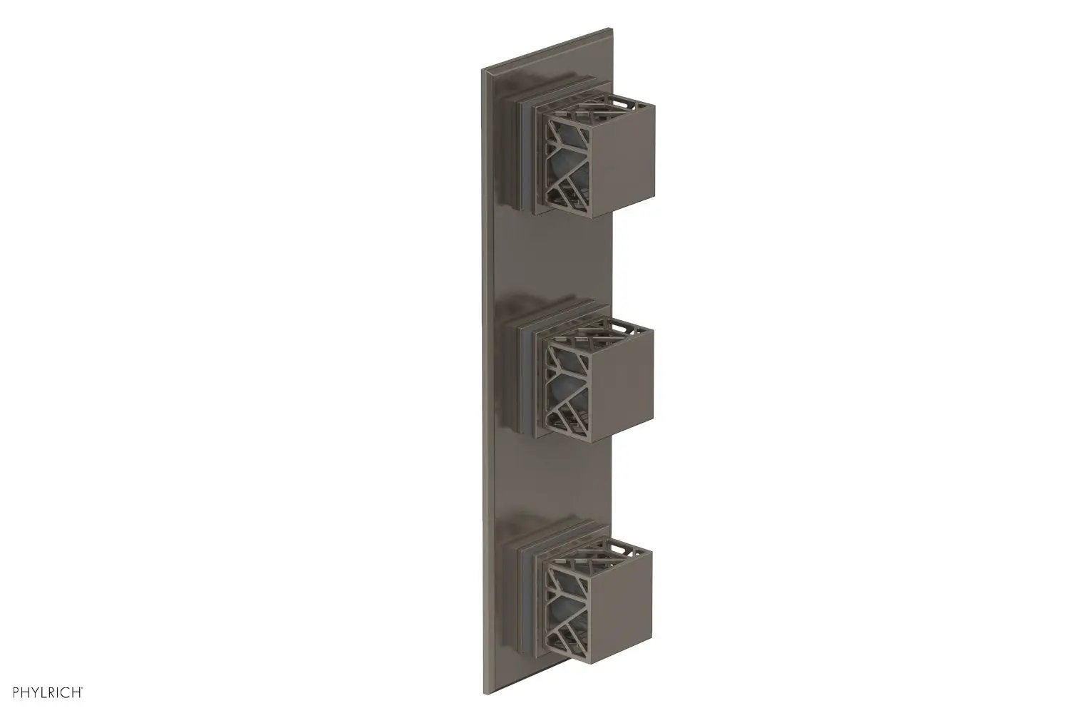 Phylrich JOLIE Thermostatic Valve with Two Volume Control with "Grey" Accents by Phylrich