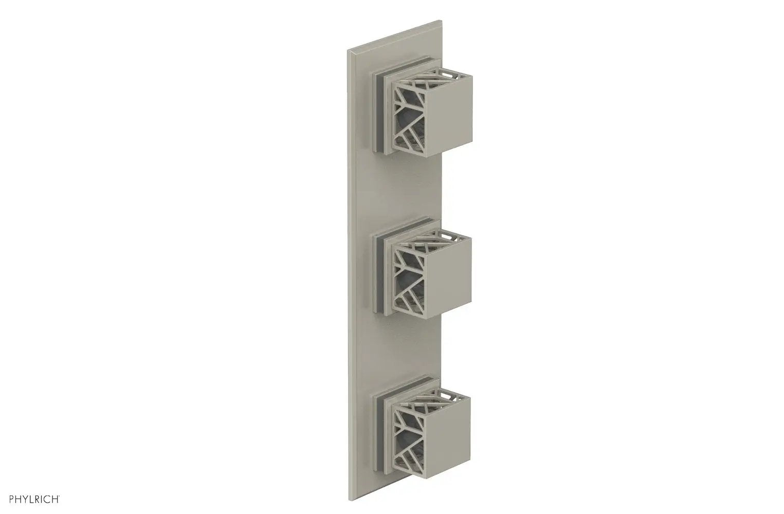 Phylrich JOLIE Thermostatic Valve with Two Volume Control with "Grey" Accents by Phylrich