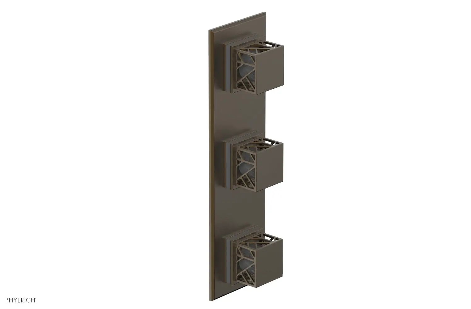 Phylrich JOLIE Thermostatic Valve with Two Volume Control with "Grey" Accents by Phylrich