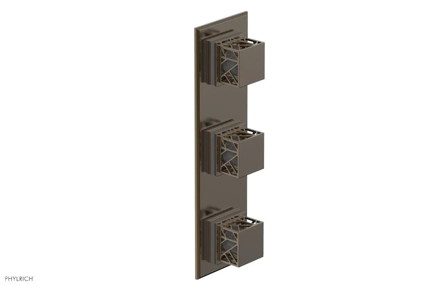 Phylrich JOLIE Thermostatic Valve with Two Volume Control with "Grey" Accents by Phylrich