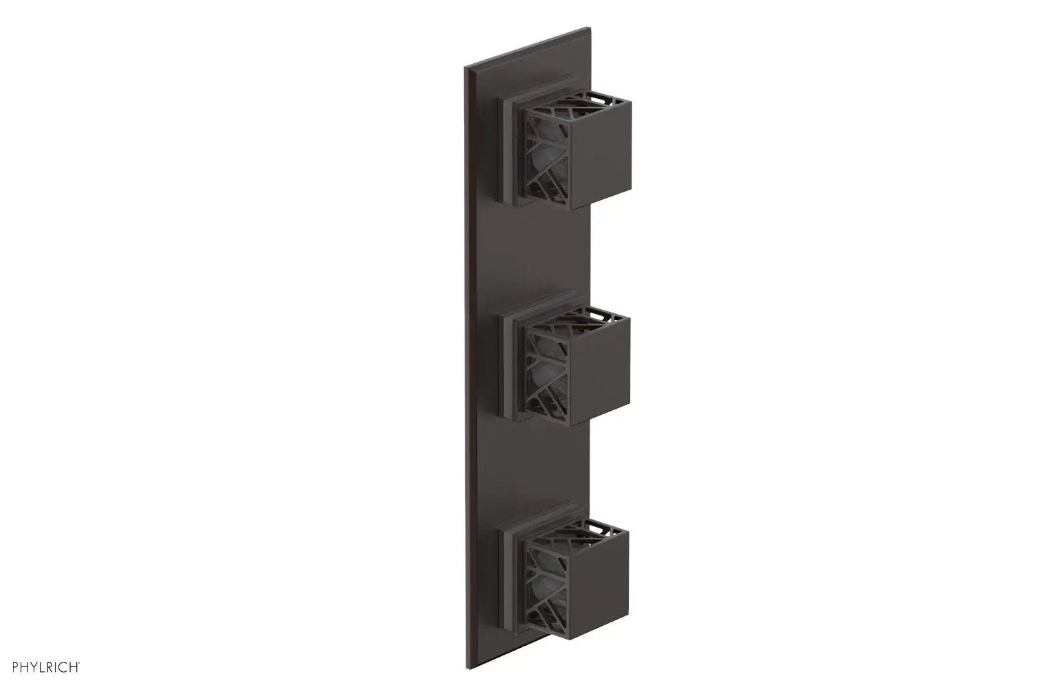 Phylrich JOLIE Thermostatic Valve with Two Volume Control with "Grey" Accents by Phylrich