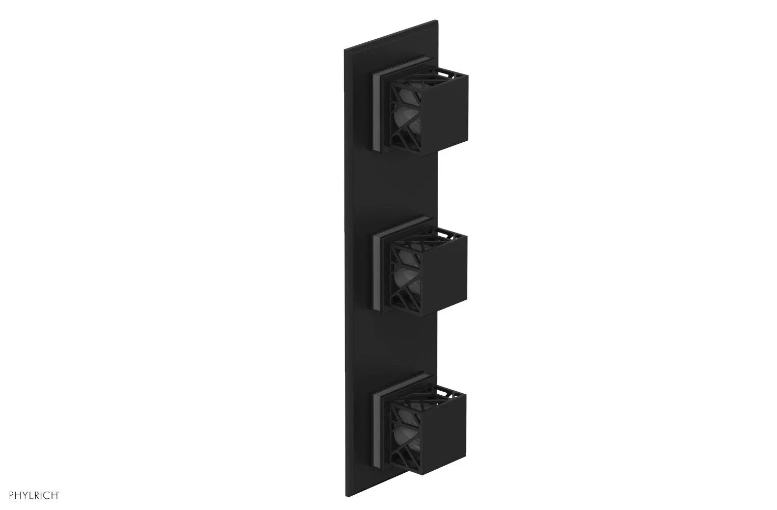 Phylrich JOLIE Thermostatic Valve with Two Volume Control with "Grey" Accents by Phylrich