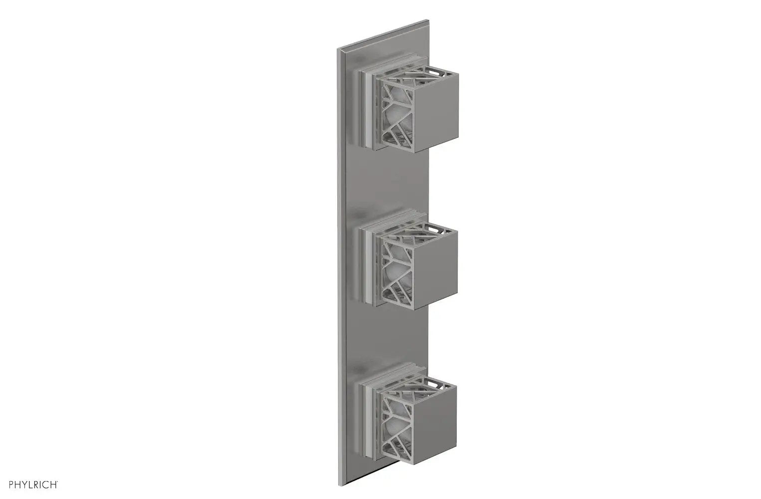 Phylrich JOLIE Thermostatic Valve with Two Volume Control with "White" Accents by Phylrich