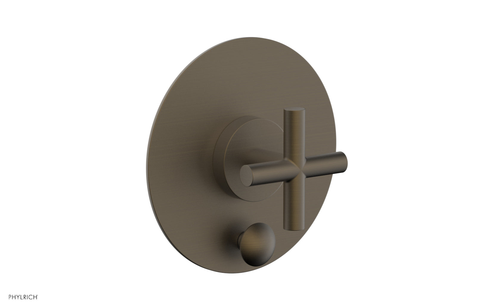 Phylrich TRANSITION Pressure Balance Shower Plate with Diverter and Handle Trim Set