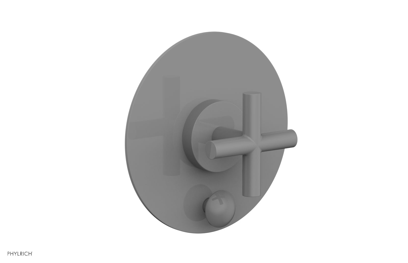 Phylrich TRANSITION Pressure Balance Shower Plate with Diverter and Handle Trim Set