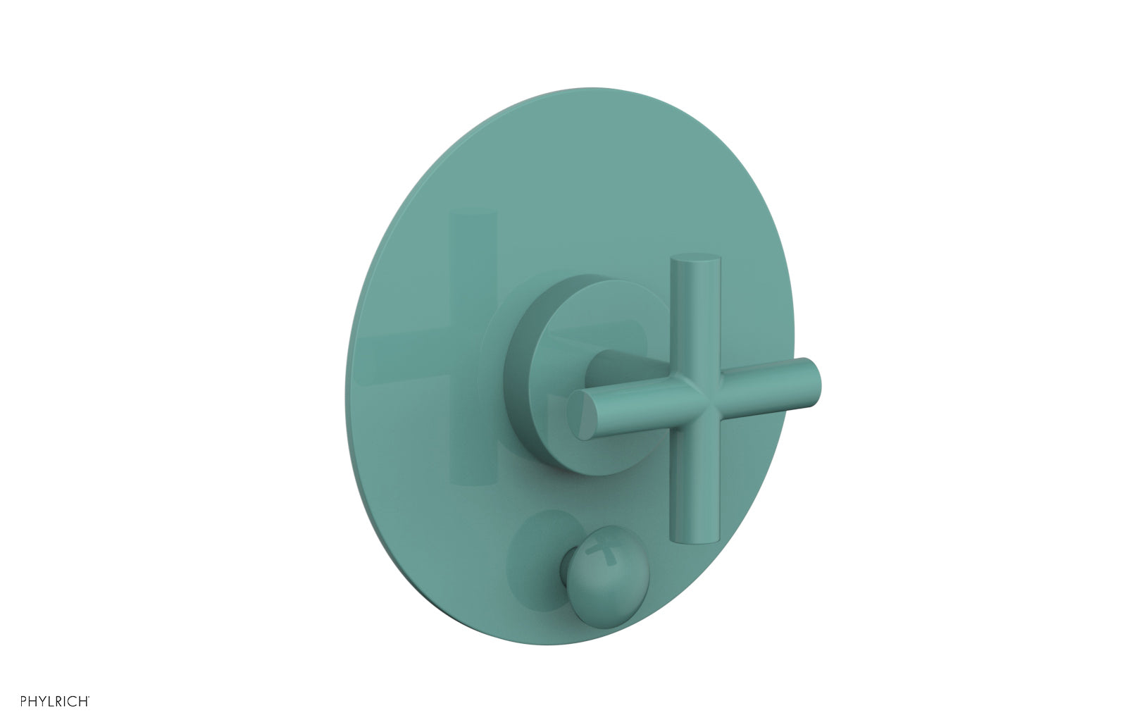 Phylrich TRANSITION Pressure Balance Shower Plate with Diverter and Handle Trim Set