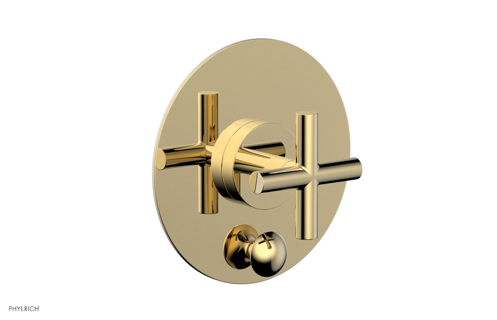 Phylrich TRANSITION Pressure Balance Shower Plate with Diverter and Handle Trim Set