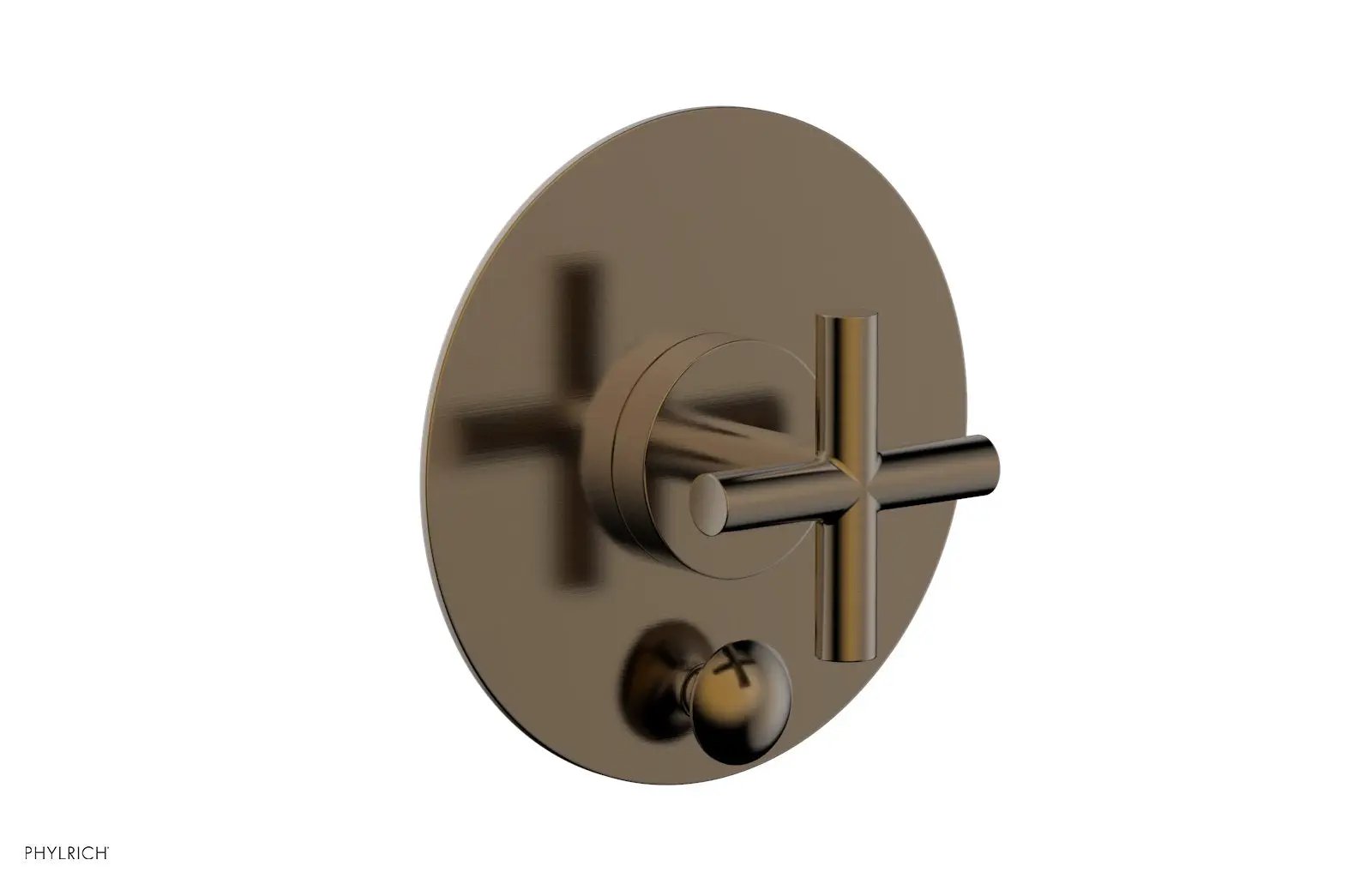 Phylrich TRANSITION Pressure Balance Shower Plate with Diverter and Handle Trim Set by Phylrich
