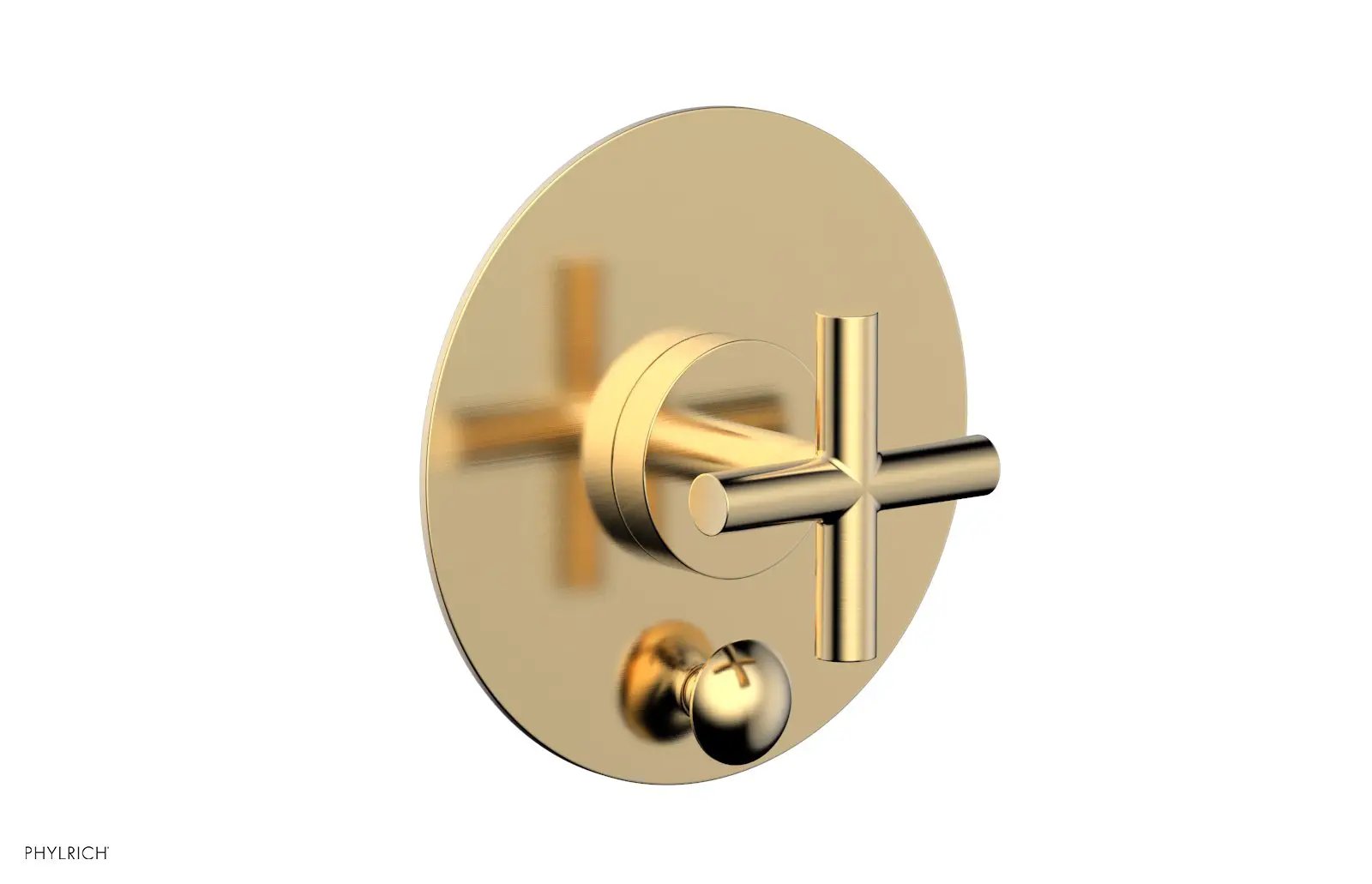 Phylrich TRANSITION Pressure Balance Shower Plate with Diverter and Handle Trim Set by Phylrich