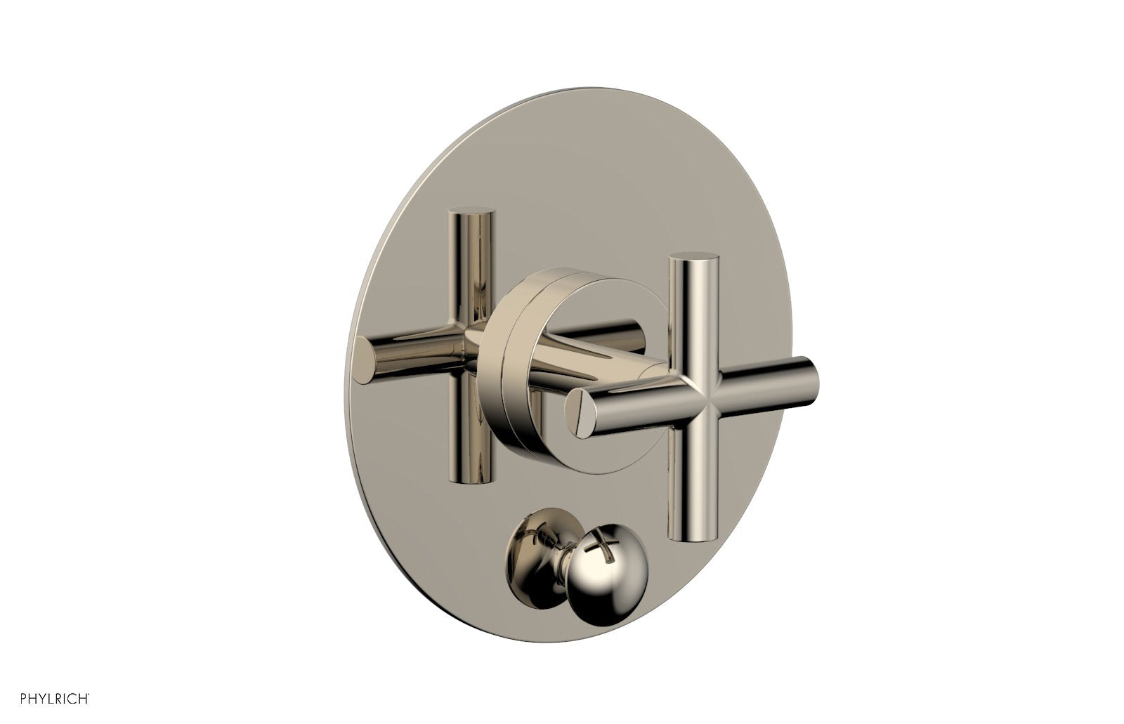 Phylrich TRANSITION Pressure Balance Shower Plate with Diverter and Handle Trim Set