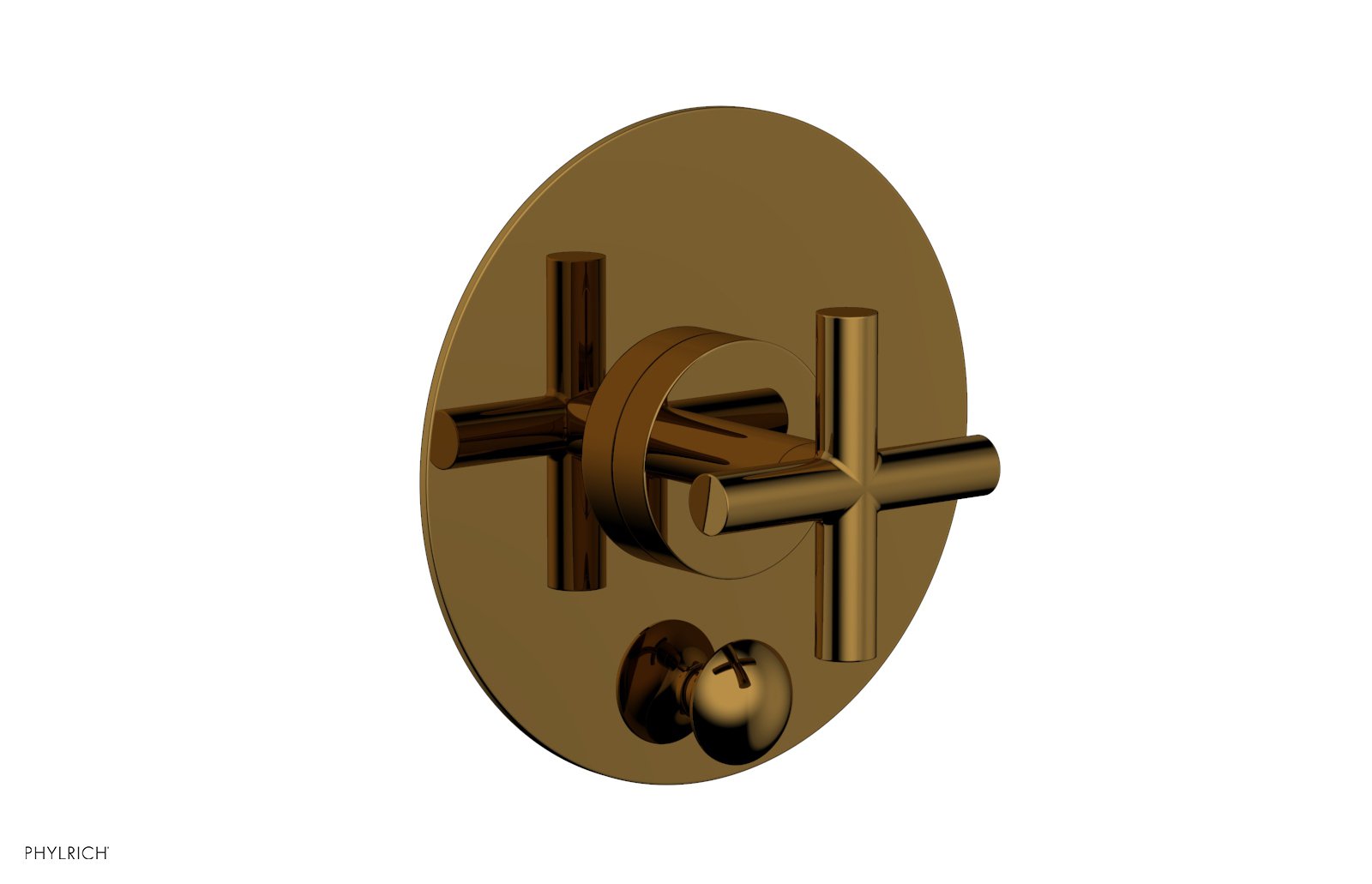 Phylrich TRANSITION Pressure Balance Shower Plate with Diverter and Handle Trim Set