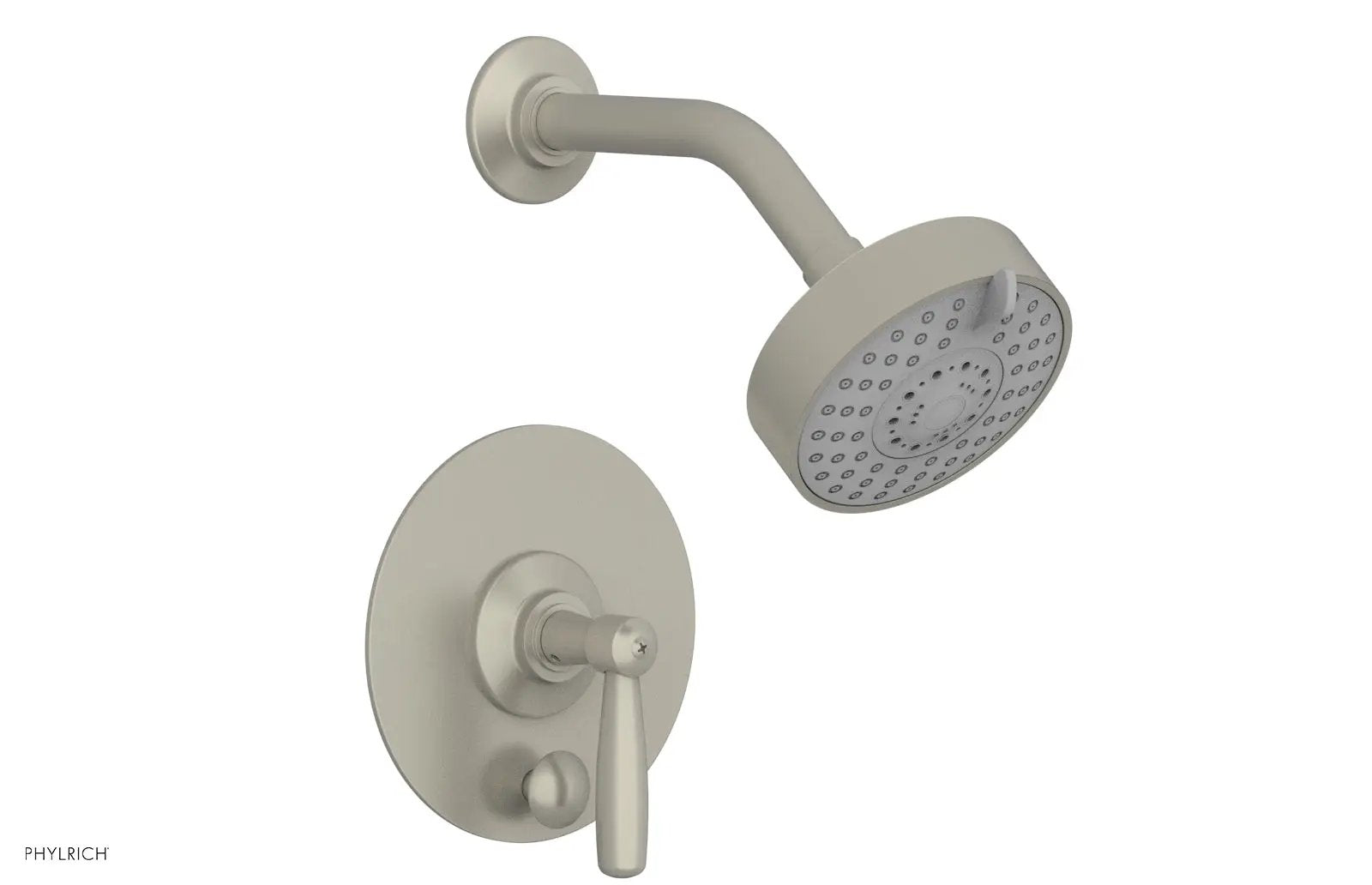 Phylrich WORKS Pressure Balance Shower and Diverter Set (Less Spout), Lever Handle by Phylrich
