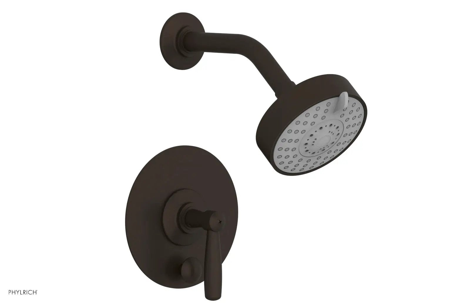 Phylrich WORKS Pressure Balance Shower and Diverter Set (Less Spout), Lever Handle by Phylrich