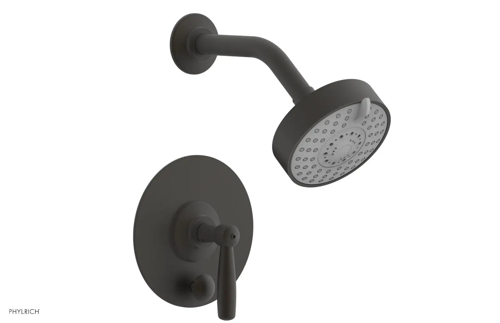 Phylrich WORKS Pressure Balance Shower and Diverter Set (Less Spout), Lever Handle by Phylrich