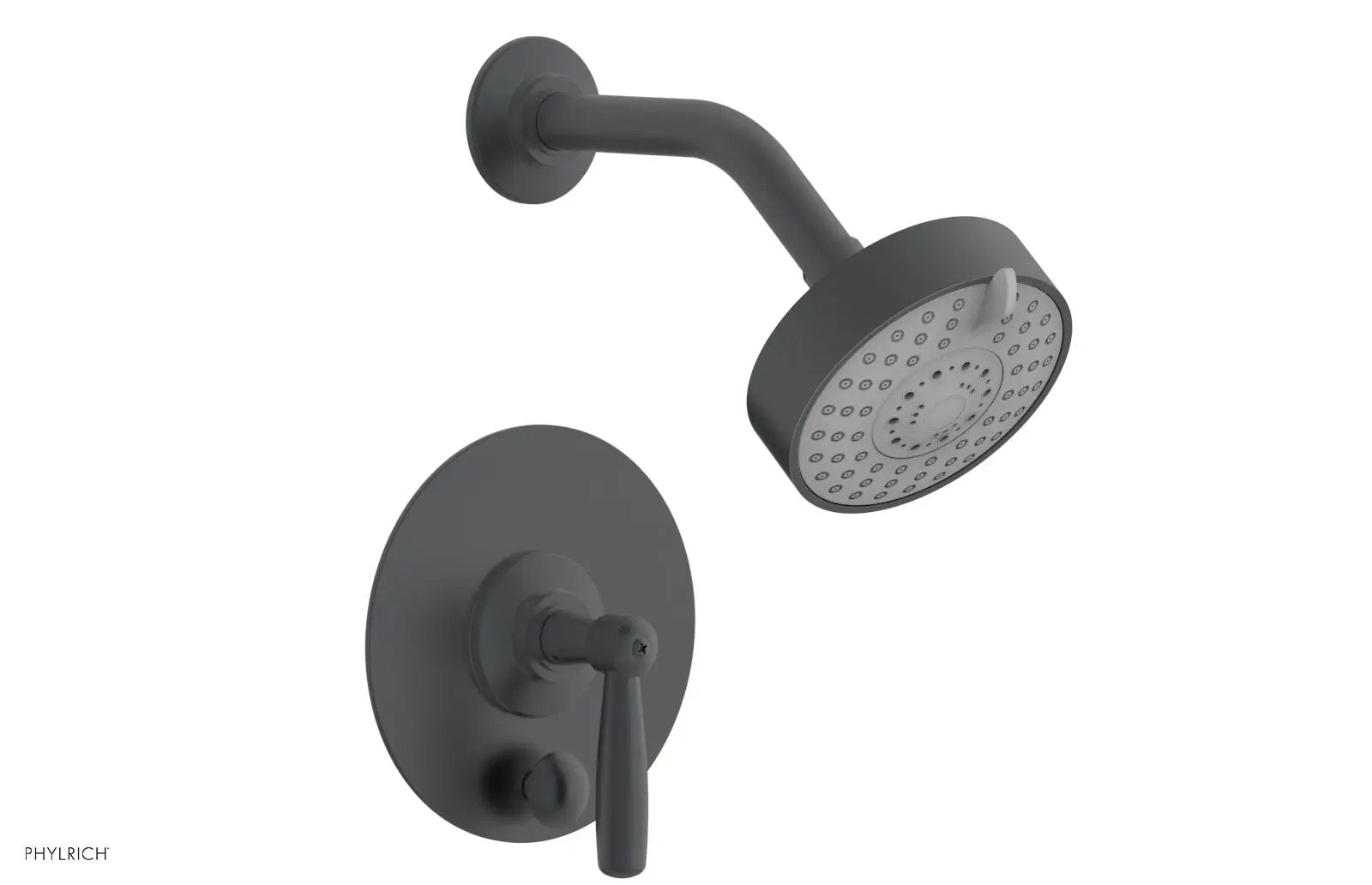 Phylrich WORKS Pressure Balance Shower and Diverter Set (Less Spout), Lever Handle by Phylrich
