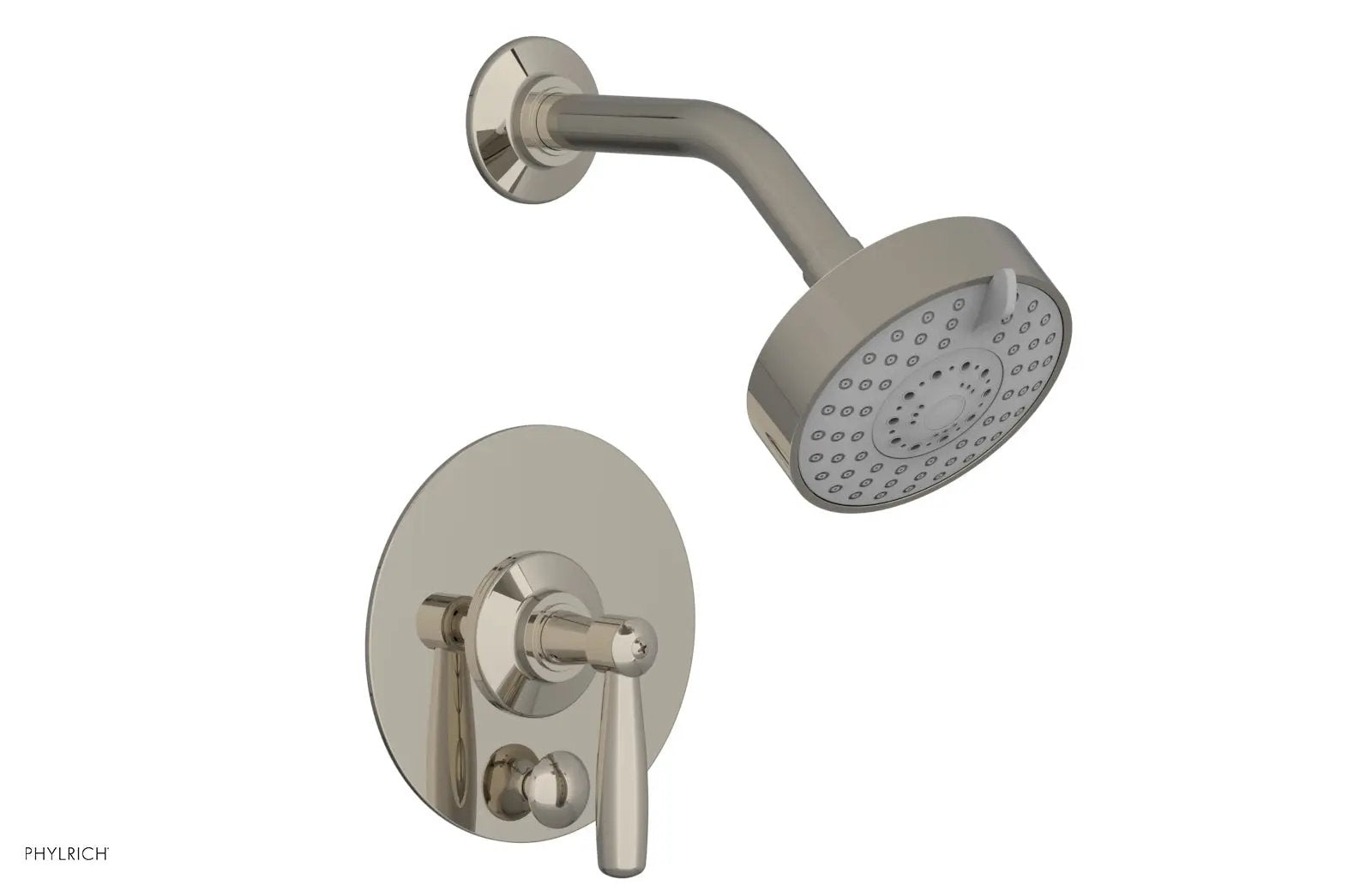 Phylrich WORKS Pressure Balance Shower and Diverter Set (Less Spout), Lever Handle by Phylrich