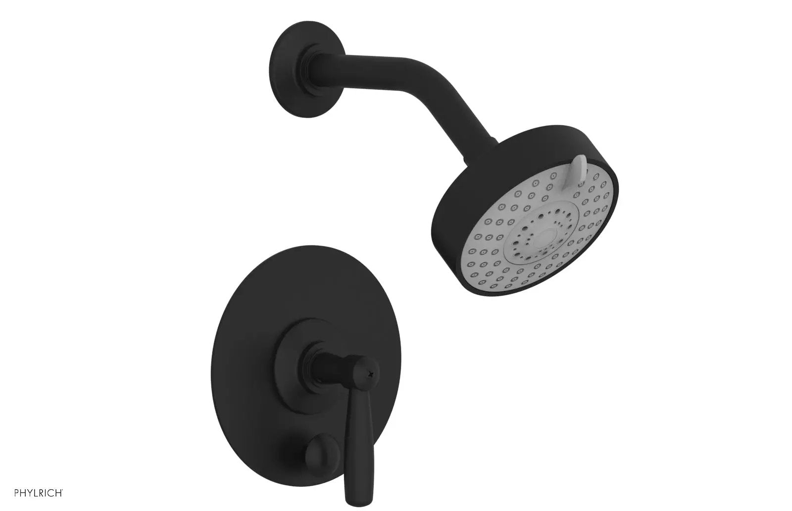 Phylrich WORKS Pressure Balance Shower and Diverter Set (Less Spout), Lever Handle by Phylrich