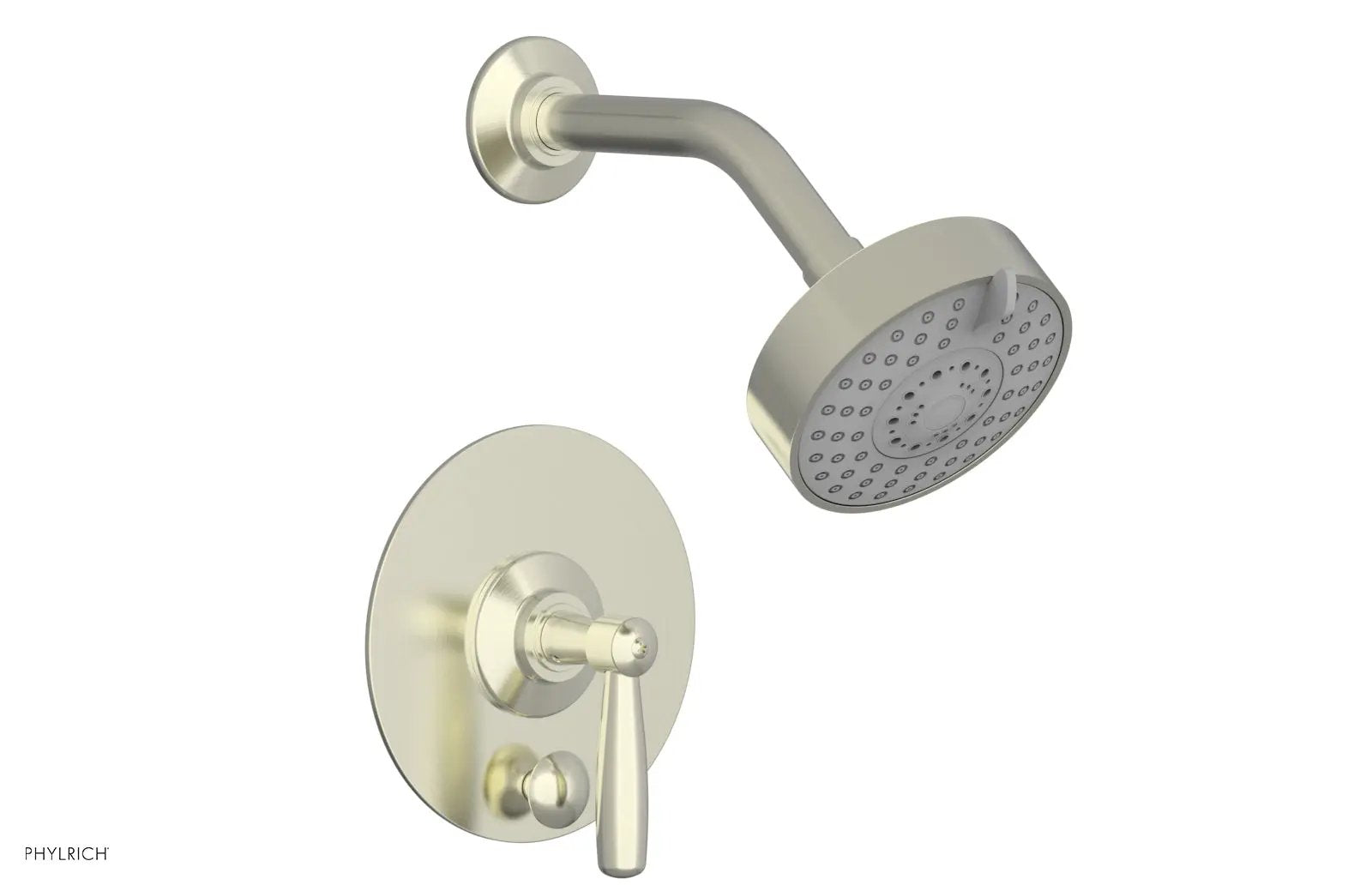 Phylrich WORKS Pressure Balance Shower and Diverter Set (Less Spout), Lever Handle by Phylrich