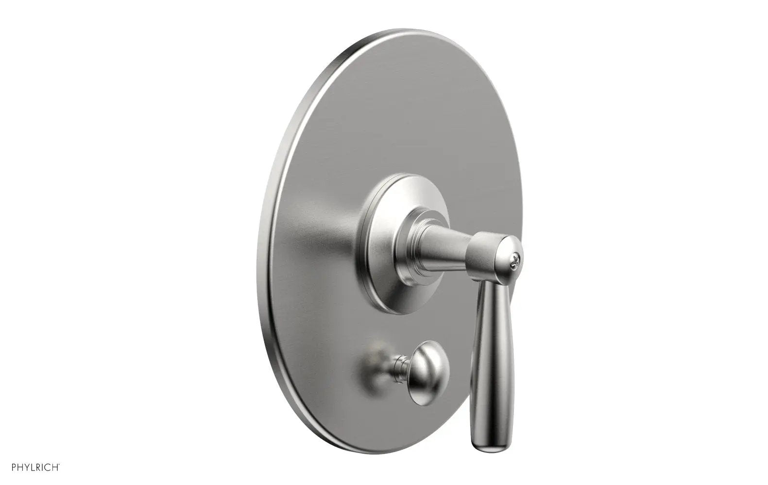 Phylrich WORKS Pressure Balance Shower Plate with Diverter and Handle Trim Set by Phylrich