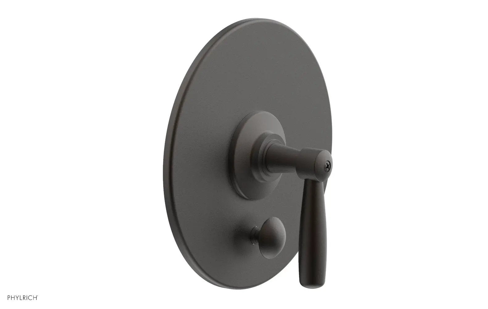 Phylrich WORKS Pressure Balance Shower Plate with Diverter and Handle Trim Set by Phylrich
