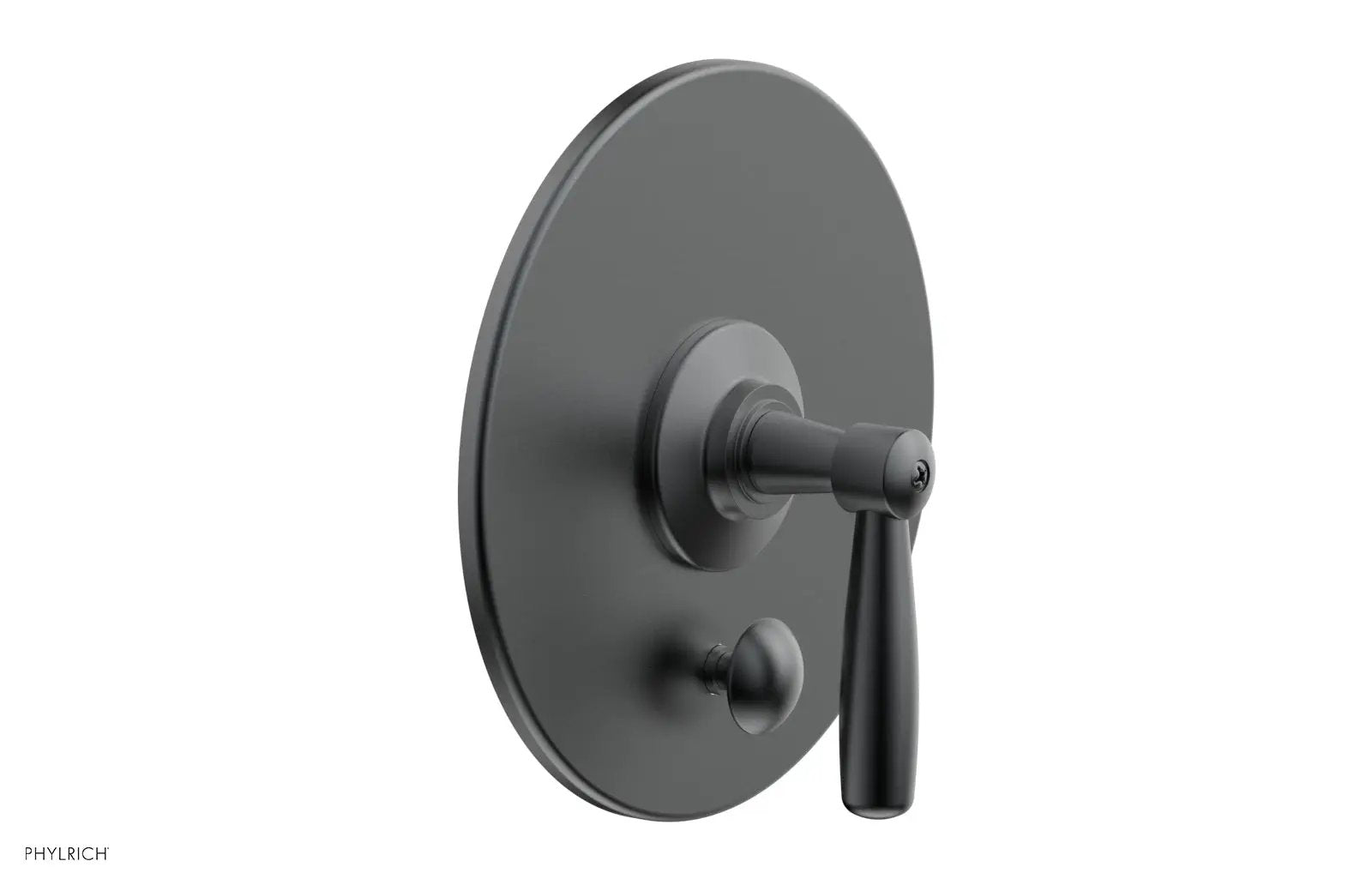 Phylrich WORKS Pressure Balance Shower Plate with Diverter and Handle Trim Set by Phylrich