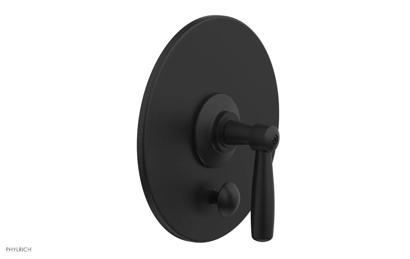 Phylrich WORKS Pressure Balance Shower Plate with Diverter and Handle Trim Set by Phylrich