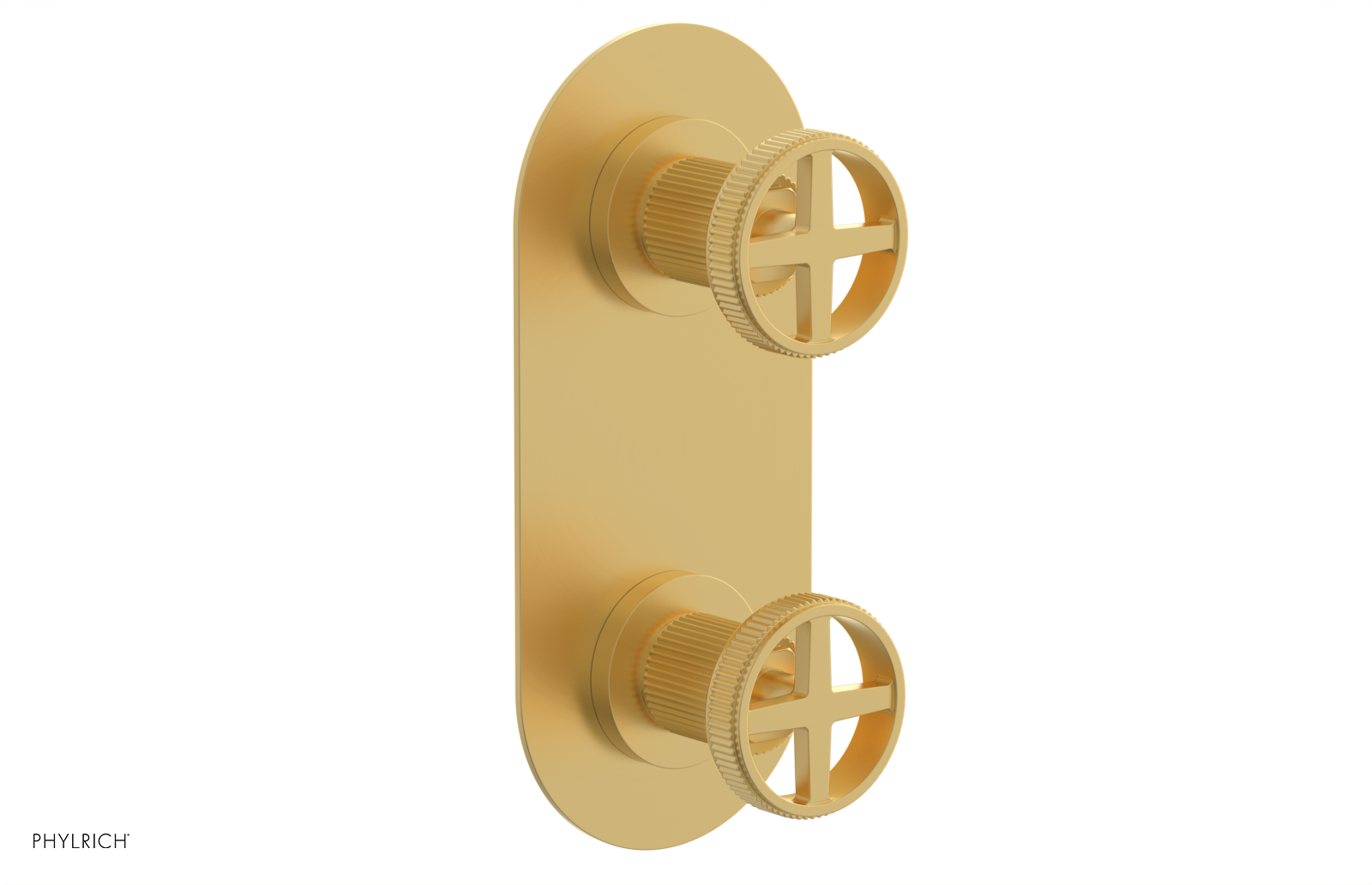 Phylrich Dustrie Grooved Thermostatic Valve with Volume Control Or Diverter by Phylrich