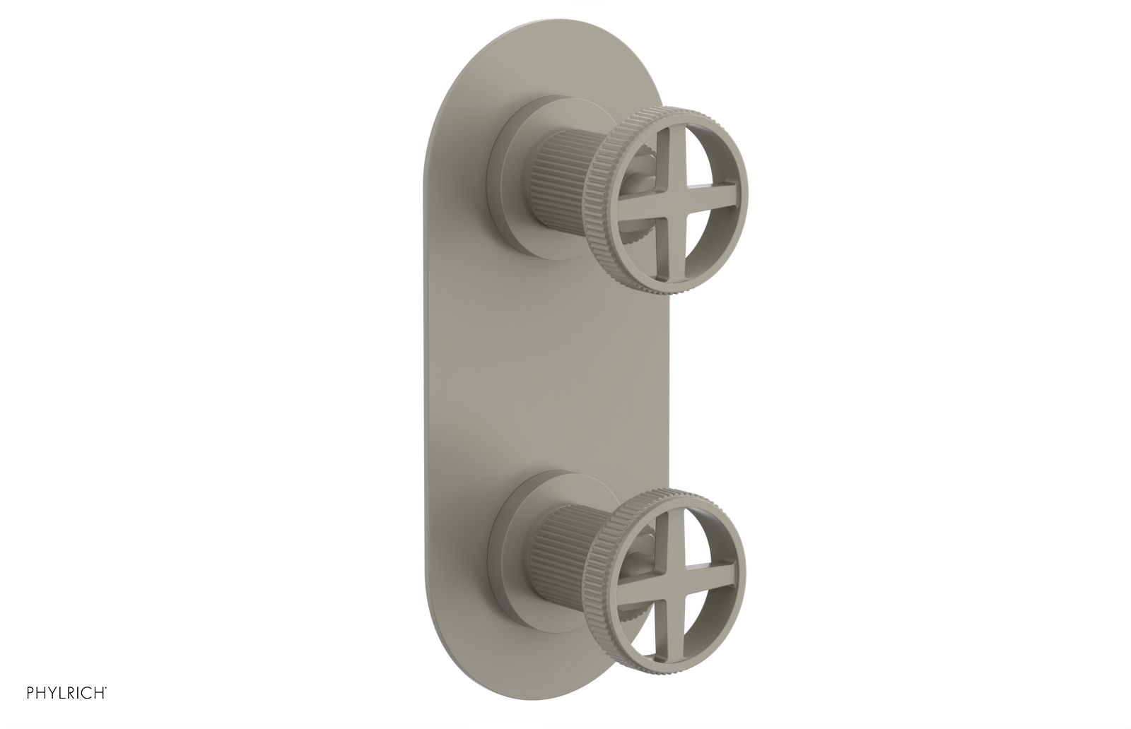 Phylrich Dustrie Grooved Thermostatic Valve with Volume Control Or Diverter