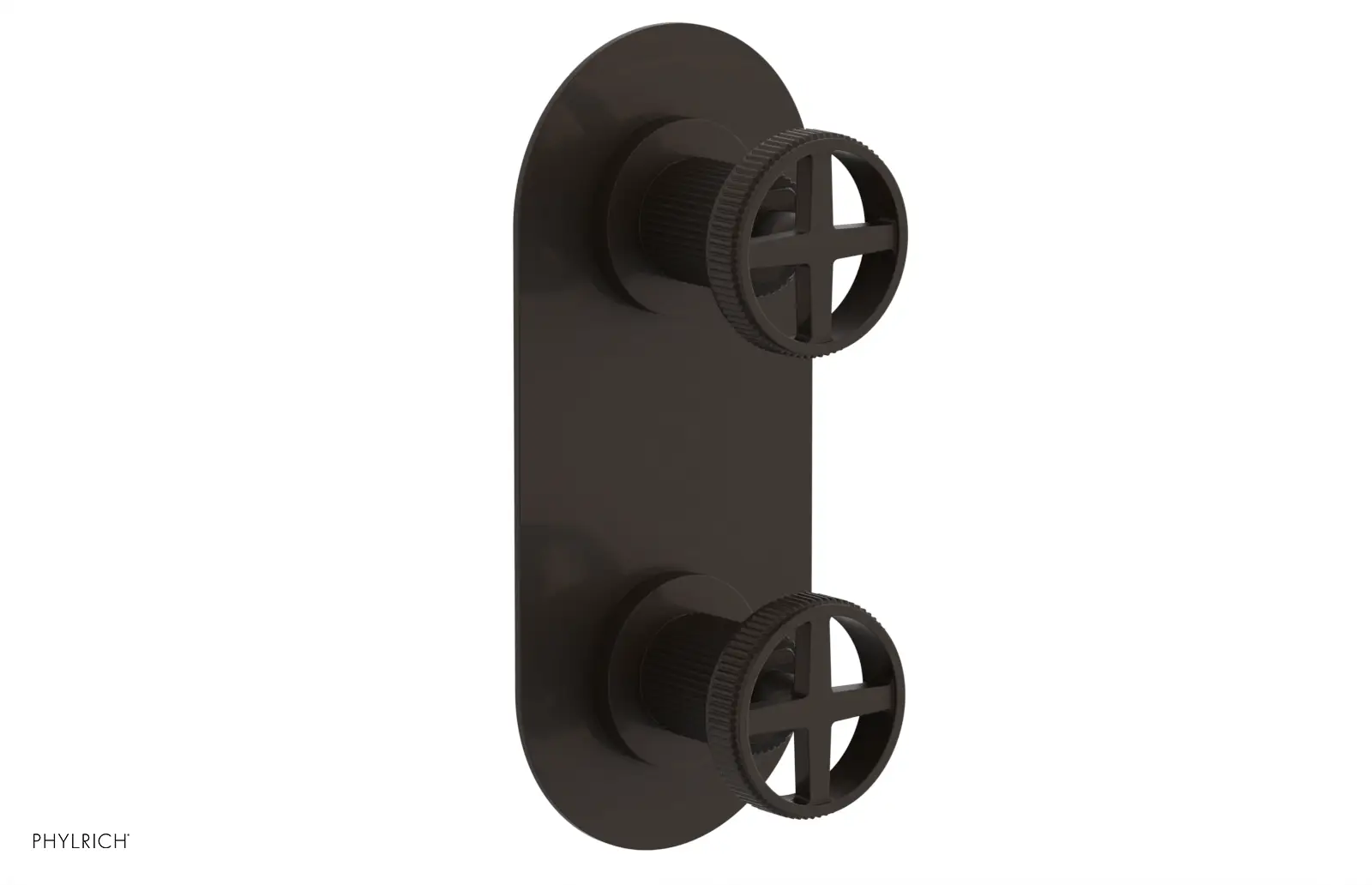 Phylrich Dustrie Grooved Thermostatic Valve with Volume Control Or Diverter by Phylrich