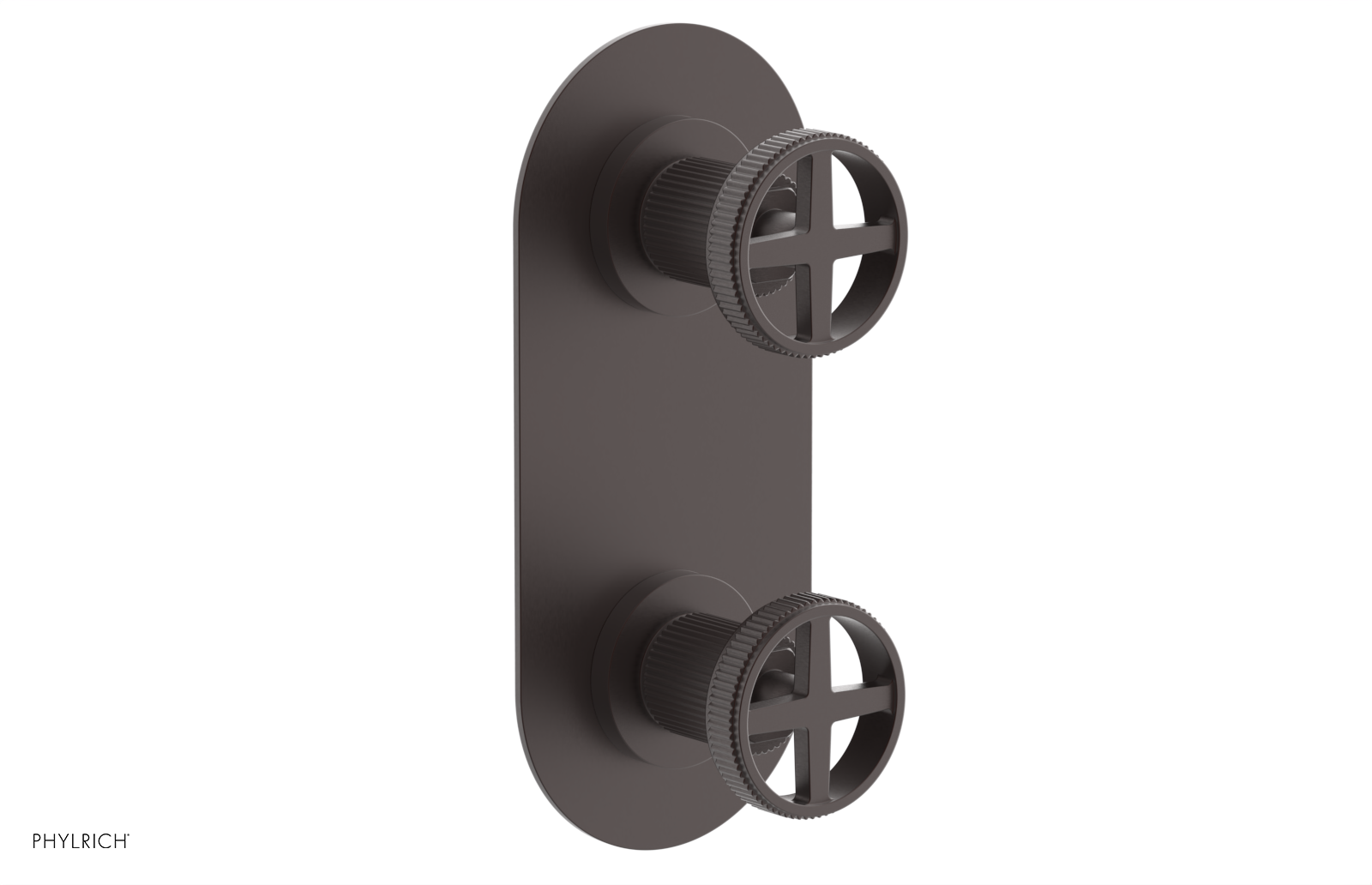Phylrich Dustrie Grooved Thermostatic Valve with Volume Control Or Diverter by Phylrich