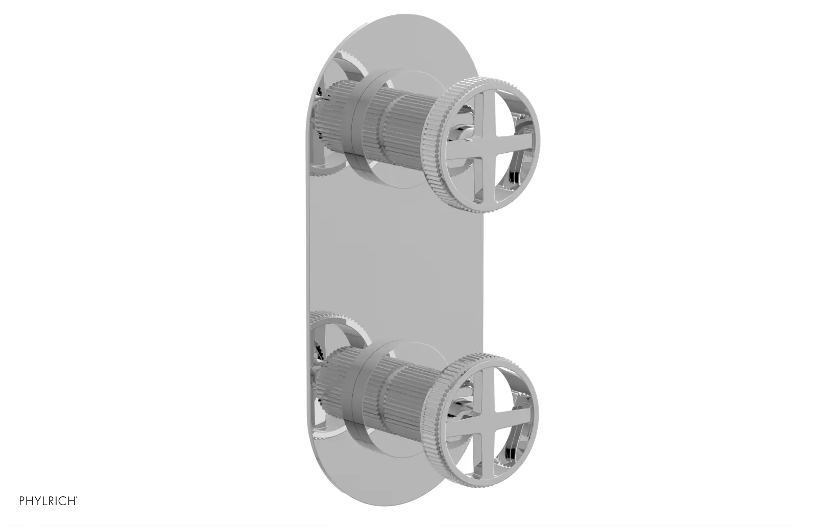 polished chrome valve