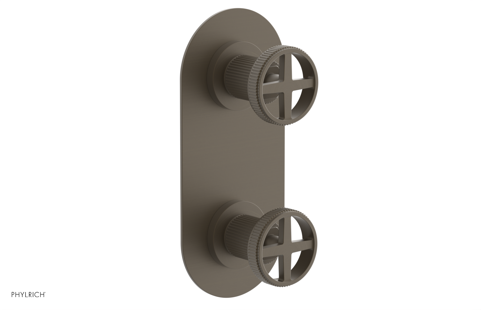 Phylrich Dustrie Grooved Thermostatic Valve with Volume Control Or Diverter by Phylrich