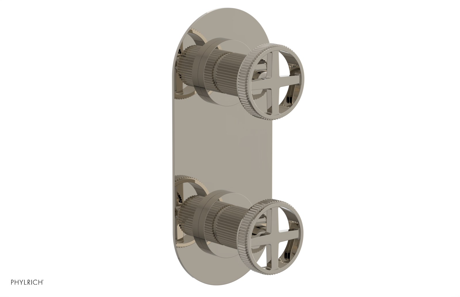 Phylrich Dustrie Grooved Thermostatic Valve with Volume Control Or Diverter by Phylrich