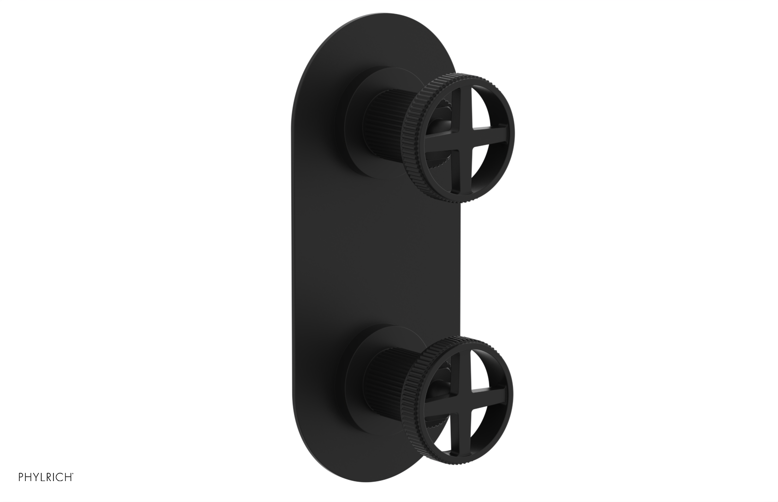 Phylrich Dustrie Grooved Thermostatic Valve with Volume Control Or Diverter by Phylrich