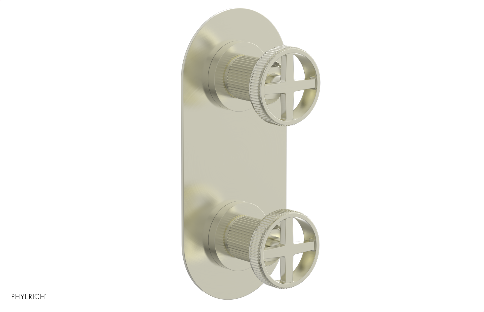 Phylrich Dustrie Grooved Thermostatic Valve with Volume Control Or Diverter by Phylrich