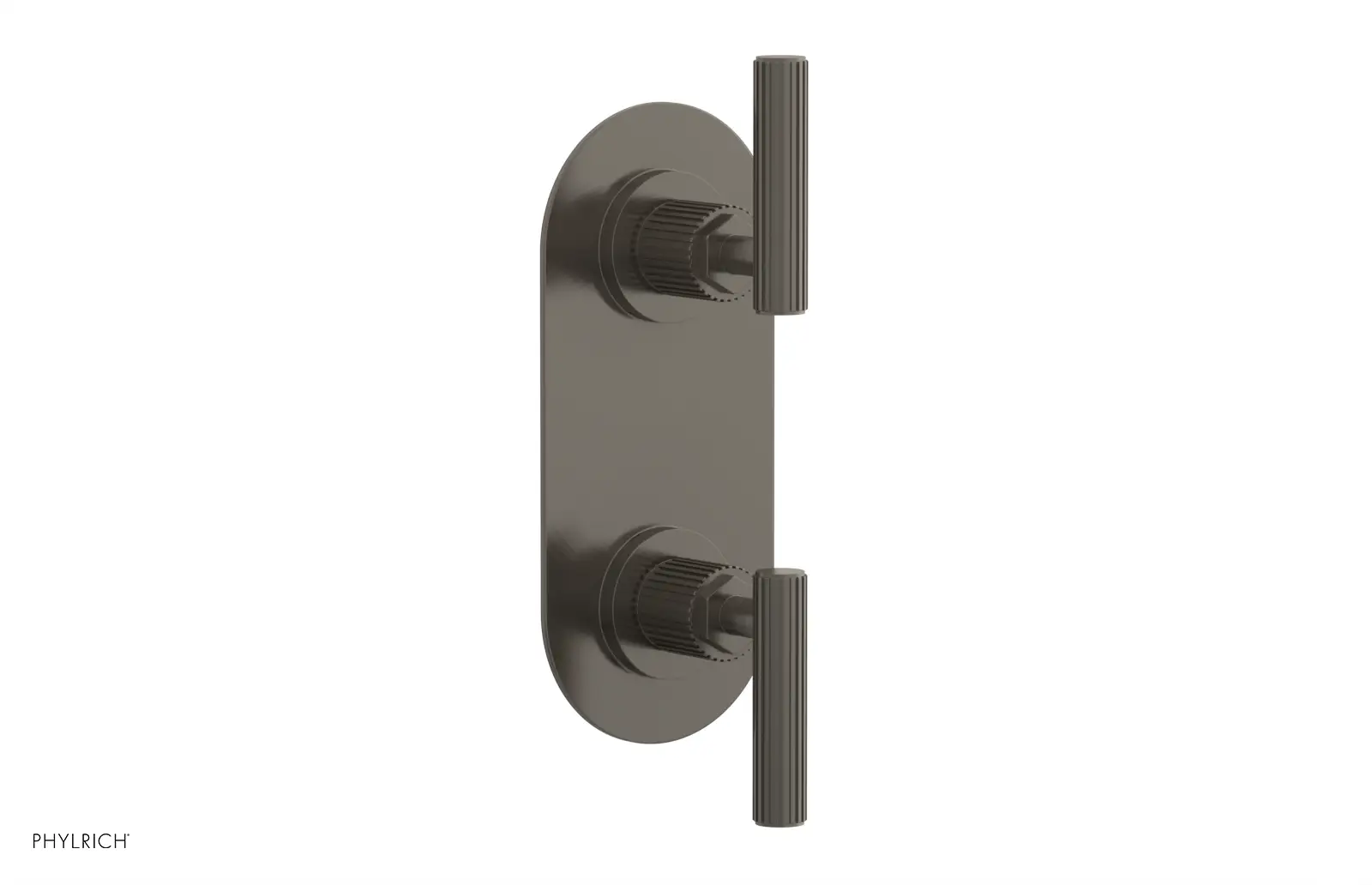 Phylrich Dustrie Grooved Thermostatic Valve with Volume Control Or Diverter by Phylrich